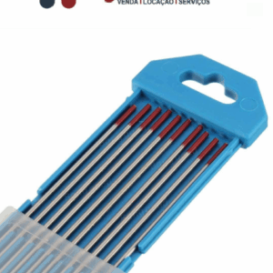 ELETRODO TUNGSTENIO TORIO 4MM X 6" VERMELHO