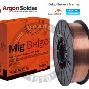 ARAME MIG ER70S-6 0,9MM BELGO 15KG