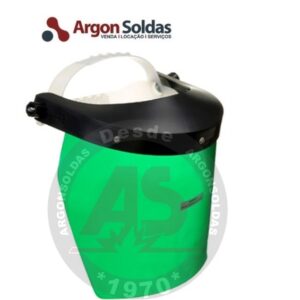 PROTETOR FACIAL EVOL 8 VERDE COM CATRACA
