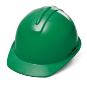 CAPACETE EVOLUTION EM POLIETILENO VERDE CARBOGRAFITE