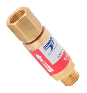 VALVULA ANTI RETORNO MACARICO AC/GLP