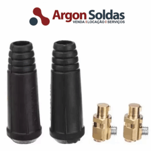 CONECTOR ENGATE RAPIDO 9MM MACHO PARA CABO