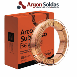 ARAME ARCO SUBMERSO AWS 5.17/ASME SFA5.17 EL12 2,38MM BELGO 30KG