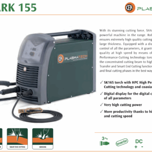 PLASMATECH SHARK 155 400V 3PH COM TOCHA SK165 6M