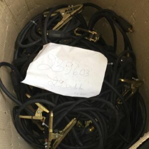 CABO TERRA 3M 25MM COM GARRA TERRA E CONECTOR 13MM