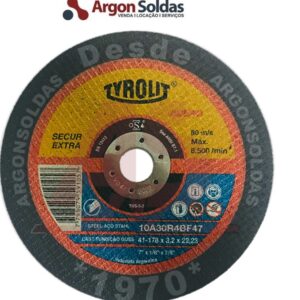 DISCO CORTE 41F 178X3,2X22,23 10A30R4BF47 TYROLIT SECUR EXTRA