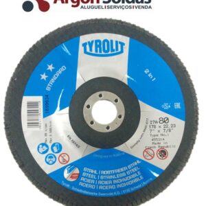 DISCO FLAP 27XLA 178X22,2 ZA80Q-B TYROLIT STANDARD