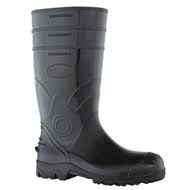 BOTA IMPERMEAVEL PVC CANO LONGO PRETA FUJIWARA 38CM N42