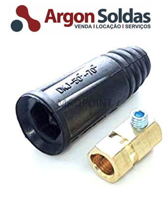 CONECTOR ENGATE RAPIDO 13MM FEMEA PARA CABO