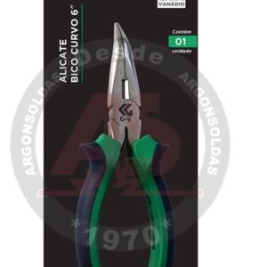 ALICATE BICO CURVO6 CROMO VAN. CARBOGRAFITE