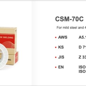 ARAME METALCORED AWS A5.18 E70C 6M CHOSUN 1,2MM 15KG