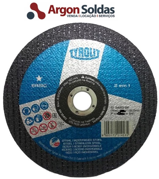 DISCO CORTE 41C 300X2,5X25,4 A46SBF TYROLIT BASIC