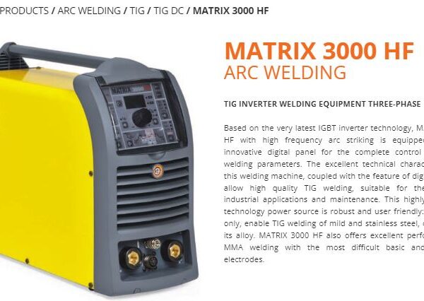 MATRIX X300 AC/DC V400 TRIFASICA