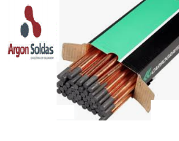 ELETRODO GRAFITE 1/4X12" ARGONSOLDAS