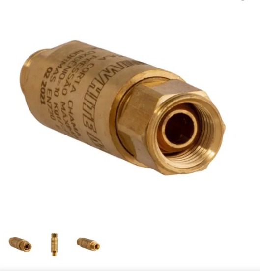 VALVULA CORTA CHAMA REGULADOR OX WM